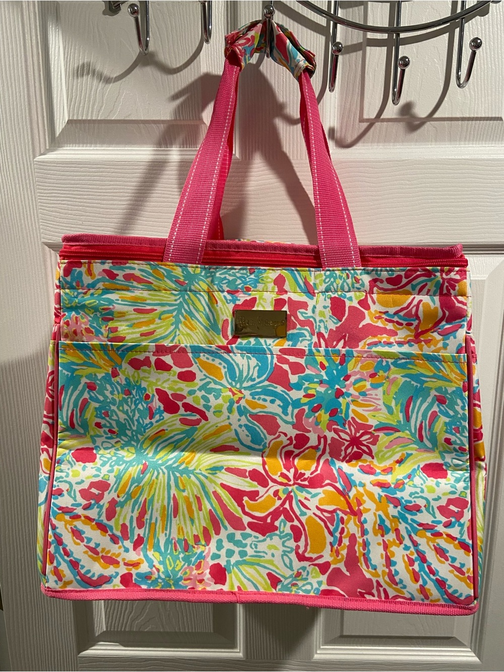 Lily Pulitzer “Spot Ya Pink” Insulated Beach Cooler